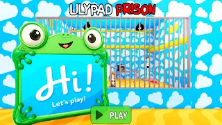 🐸LILYPAD PRISON RUN! Obby