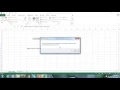 Excel 2013 Tutorial File Handling in Excel Macro