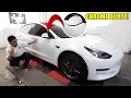 TESLA MODEL 3 DIY CHROME DELETE