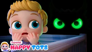 ¡Monstruo en la oscuridad! 👻🔦 | Canción del monstruo nocturno | Happy Tots Español