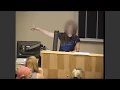Chemistry Professor Stops Class To Call Out Student