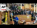 Secret tunnel under Brooklyn New York synagogue leads to brawl arrests