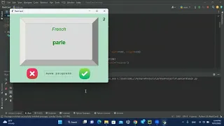 Flash Card with tkinter