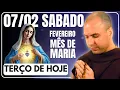 Lagu TERÇO DE HOJE 07/02/2026 - SÁBADO - MISTÉRIOS GOZOSOS: SANTO TERÇO