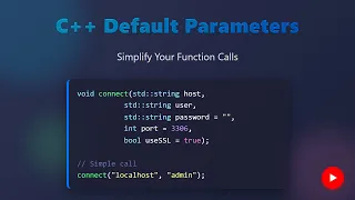 C Default Parameters Simplify Function Calls for Beginners