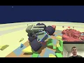 Tank Versus Building Procedural Destruction
