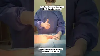 Penile Enlargement Surgery By Dr Araz Bayramov AUA Member EAU Active Member Andrologist Penis 