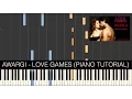 Download Lagu AWARGI - Love Games ( PIANO TUTORIAL)