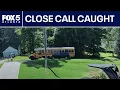 Close call caught on shows minivan pass bus FOX 5 News