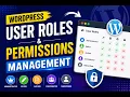 WordPress User Roles Explained Admin Editor Author More