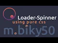 Css loading Animation Loader-Spinner CSS Effects