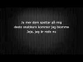 Kapten Röd - Ju mer dom spottar ( LYRICS )