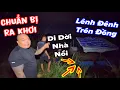 Lagu Thánh Xàm di dời nhà nổi lên trên đồng ruộng nước lũ để chuẩn bị cho chuyến sinh tồn lênh đênh