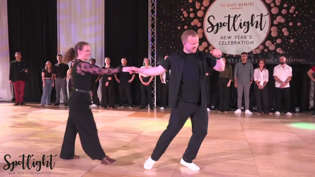 Spotlight New Year's Celebration 2024/2025 Advanced Strictly Swing Jon Good & Emma Lohse