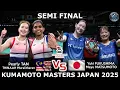 FANTASTIC! Pearly TAN /THINAAH Muralitharan vs Fukushima/Matsumoto | Kumamoto Masters 2025 Badminton