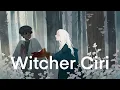 Ciri and Dara the Witcher fanart