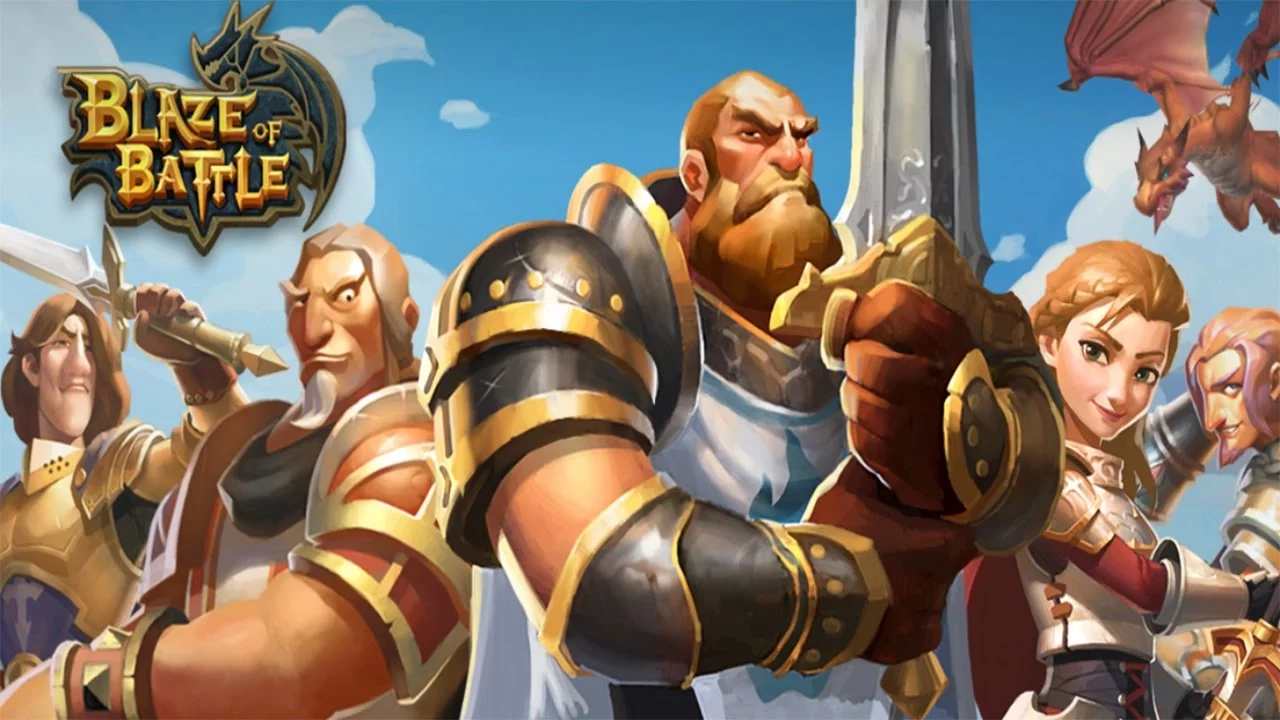 Blaze of Battle Trick : Knight Upgrade