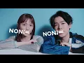 Haruna Kawaguchi looks cute in glasses; refreshing commercial with Ryo Narita, featuring Chatmonc...