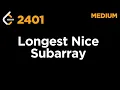 2401 Longest Nice Subarray LeetCode