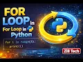 13 For Loop in Python