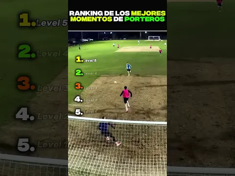 RANKING DE LOS MEJORESMOMENTOS DE PORTEROS 😱 #fútbol
