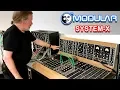 MOON MODULAR System-X Modular Synth Demo Interview w Gert Jalass
