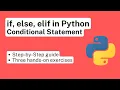 if else elif in Python - conditional statements