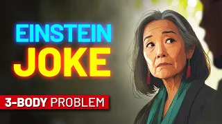 the secret message in the einstein joke 3 body problem