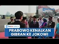 Lagu Momen Lucu saat Prabowo Kenalkan Gibran ke Iriana dan Jokowi di HUT ke-79 TNI, Ketiganya Tertawa