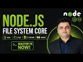 Part-13 File System fs module in Node JS