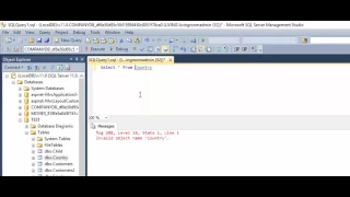 SQL Server - Fix Error