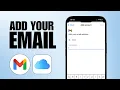 How To Add iCloud Account To Gmail on iPhone Full Guide