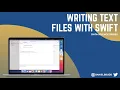 Writing Text Files with Swift - Data Science