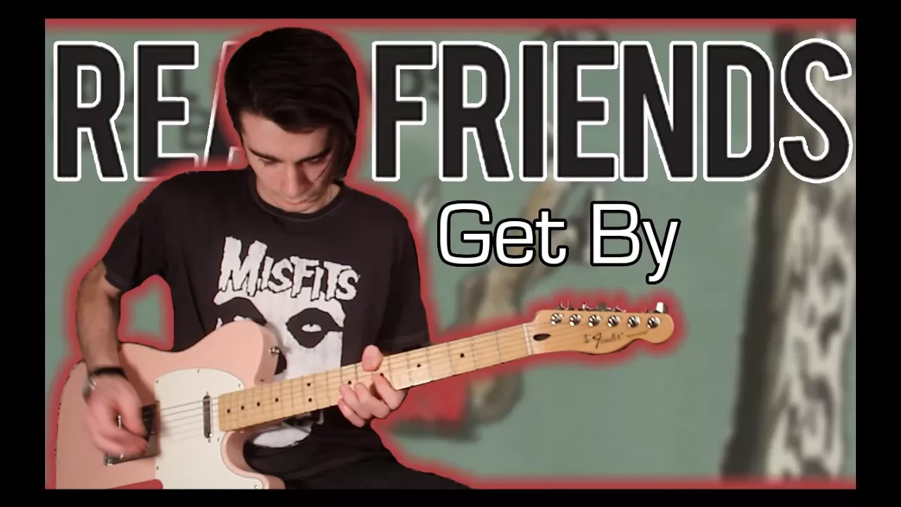 Real Friends - Get By (Guitar & Bass Cover w/ Tabs)
