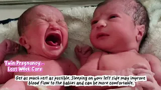 Fraternal Twin Babies | First Cry, First Outfit & A Double Celebration