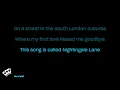 RAYE - Nightingale Lane. (Karaoke Version)