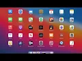 MacBook LaunchPad and Finder