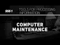 Computer Maintenance Data Processing SSS 1