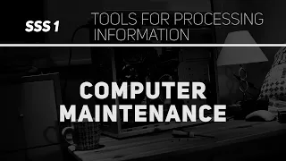 Computer Maintenance Data Processing SSS 1