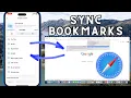 Sync Safari Bookmarks Mac to Vice Versa