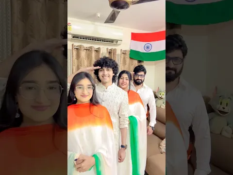 Happy Independence Day🇮🇳 #tannoshahidfamily #independenceday #shorts