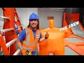 Dinosaur Run! Handyman Hal learns all about Dinosaurs | Interactive Music Video for Kids