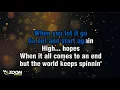 Kodaline - High Hopes - Karaoke Version from Zoom Karaoke