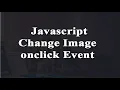 JavaScript Change Image onclick Event