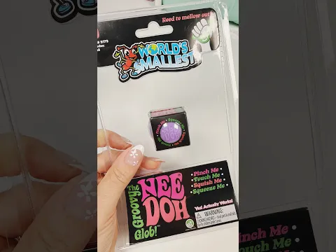 World’s Smallest NEEDOH!!! Blind Bag Squishy Opening #ASMR #squishy  #needoh
