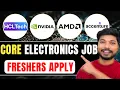 Core Electronics Jobs 2026 HCL AMD NVIDIA Accenture Hiring Apply Now