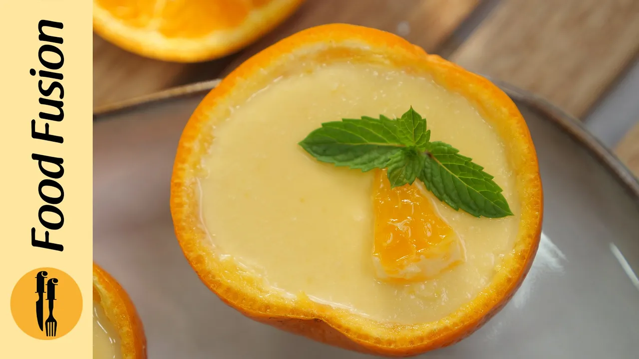 Orange Posset Recipe by Food Fusion