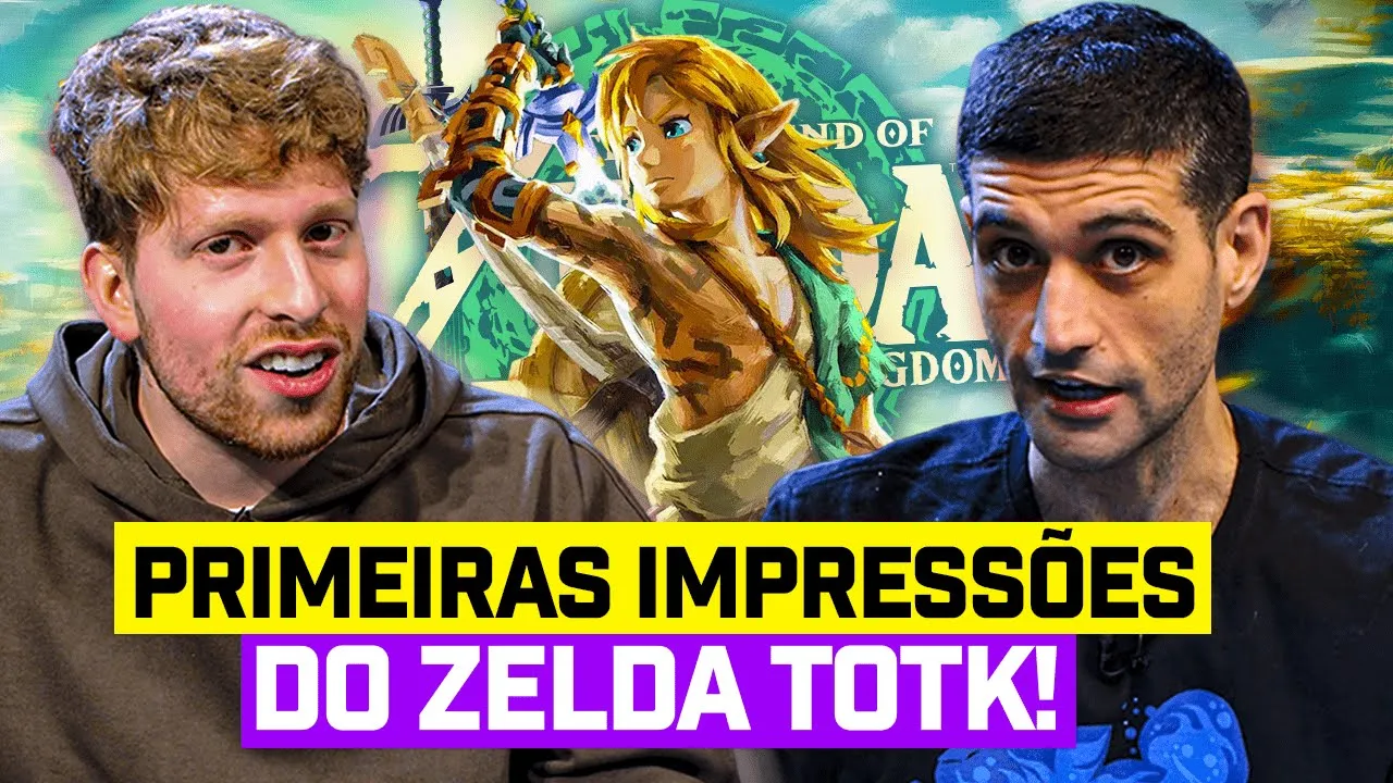 O QUE ACHAMOS de ZELDA TEARS OF THE KINGDOM ATÉ AGORA?
