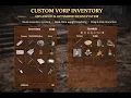 Custom VORP Inventory - Advanced Optimized RedM System
