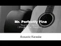 Download Lagu Taylor Swift - Mr. Perfectly Fine (Acoustic Karaoke)